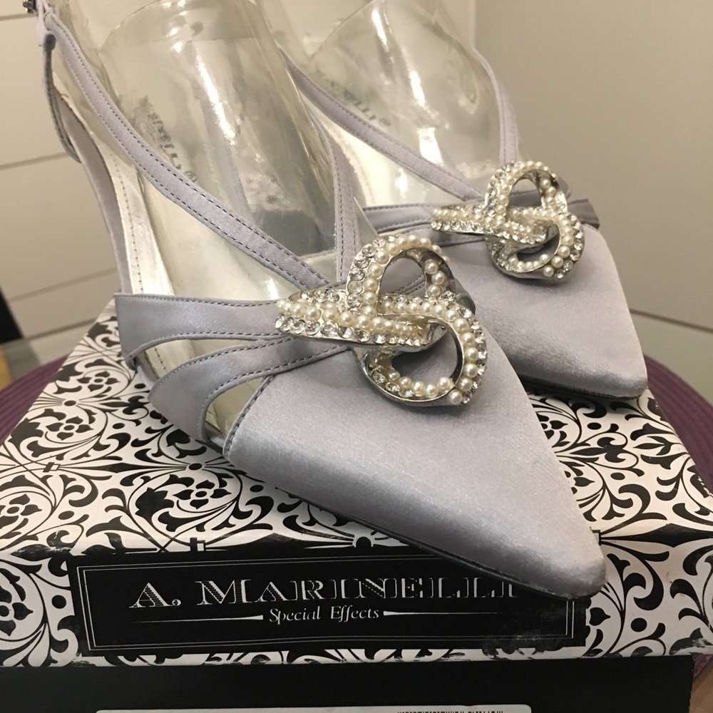 A. Marinelli Silver Shoes, 6.5